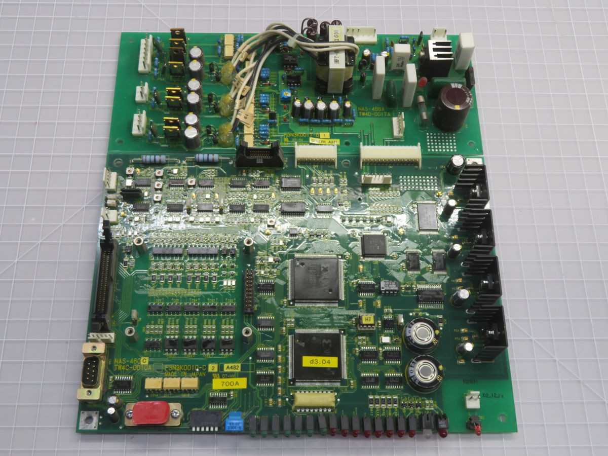 AMADA F3N3K0010-C NAS-460C INDUSTRIAL CONTROL BOARD, PSU CONTROL, CNC LASER/PUNCH CONTROL - PCB CIRCUIT BOARDS