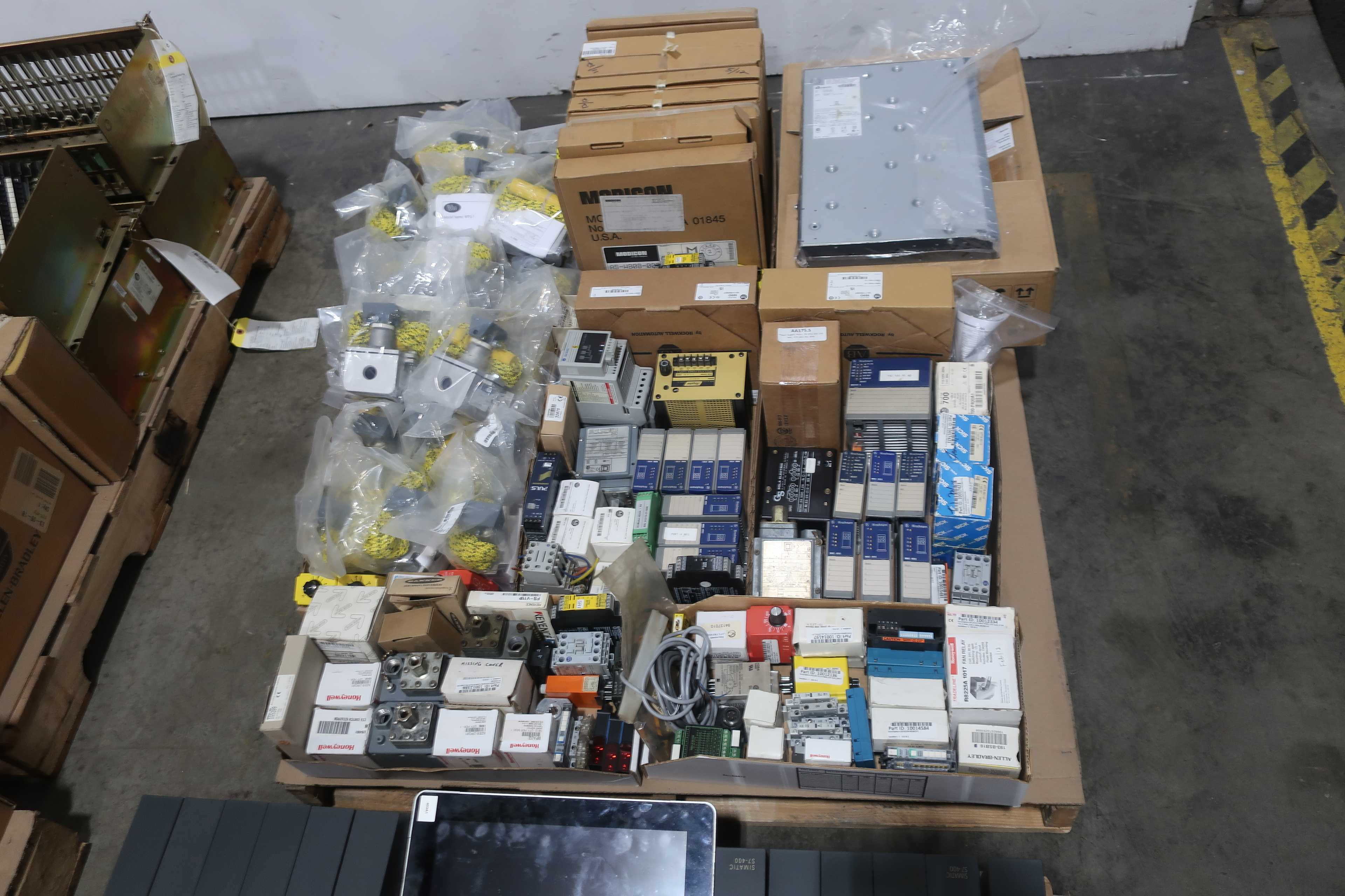 SKU 1753982 - 4 PALLETS OF ASSORTED AUTOMATION AND CONTROLS For Sale ...