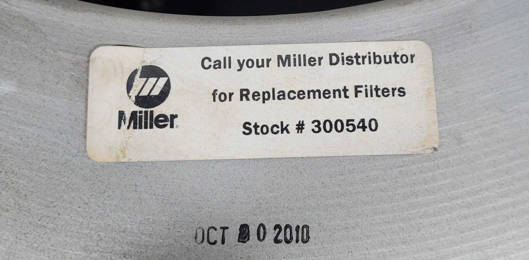 MILLER MWK-S FUME EXTRACTOR WITH SEMI-AUTOMATIC FILTER CLEANING SYSTEM - SMOKE EXTRACTORS