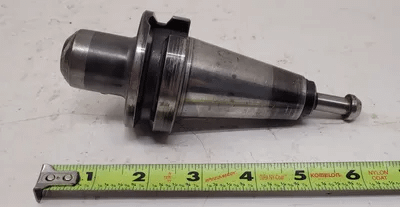 PARLEC CAT 40 TOOL HOLDER WITH 1/2 IN INNER BORE AND 1.25 IN OUTER BORE, 6.5" OAL - MACHINE TOOLING