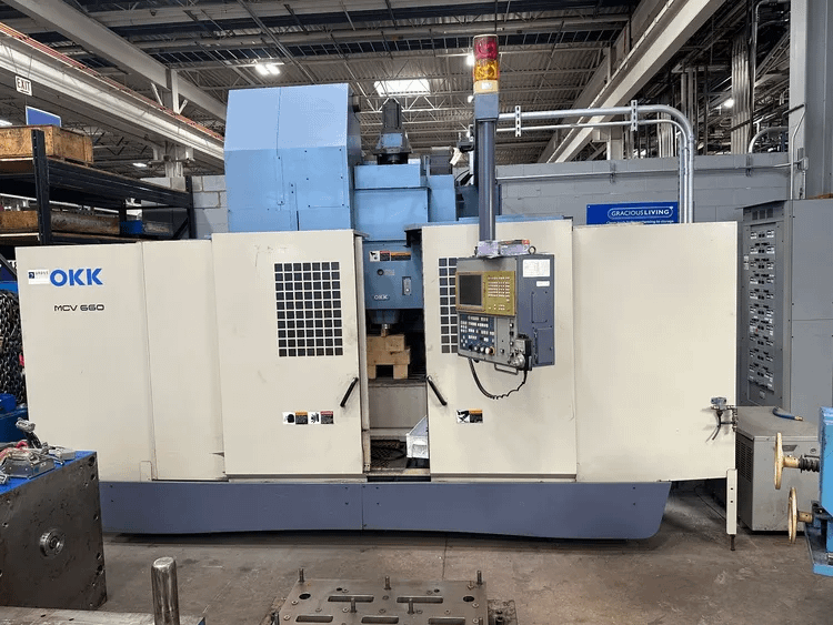 OKK MCV-660 5-AXIS CNC VERTICAL MACHINING CENTER - VERTICAL MACHINING CENTERS
