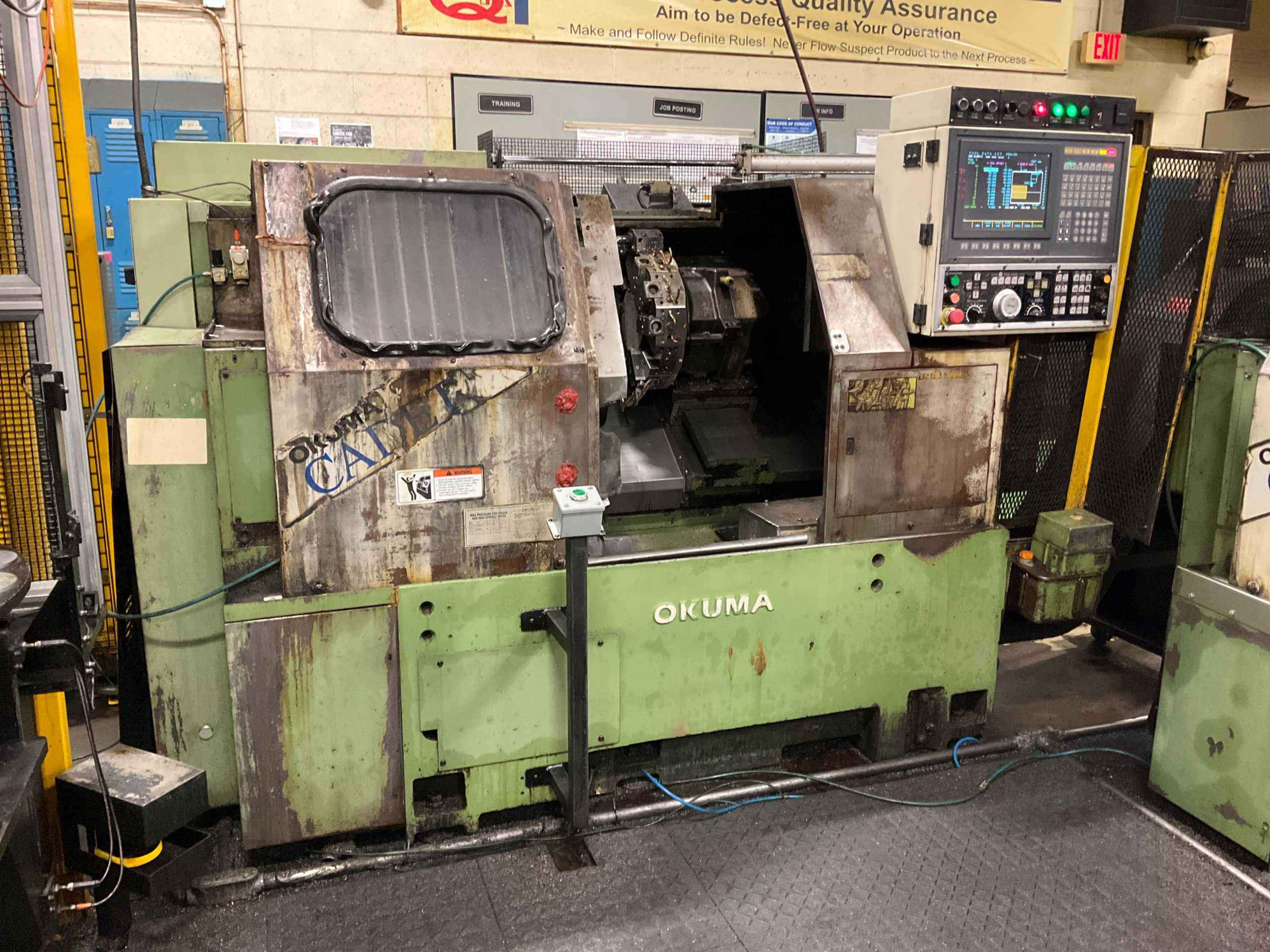 OKUMA LNC8 CNC LATHE - CNC LATHES