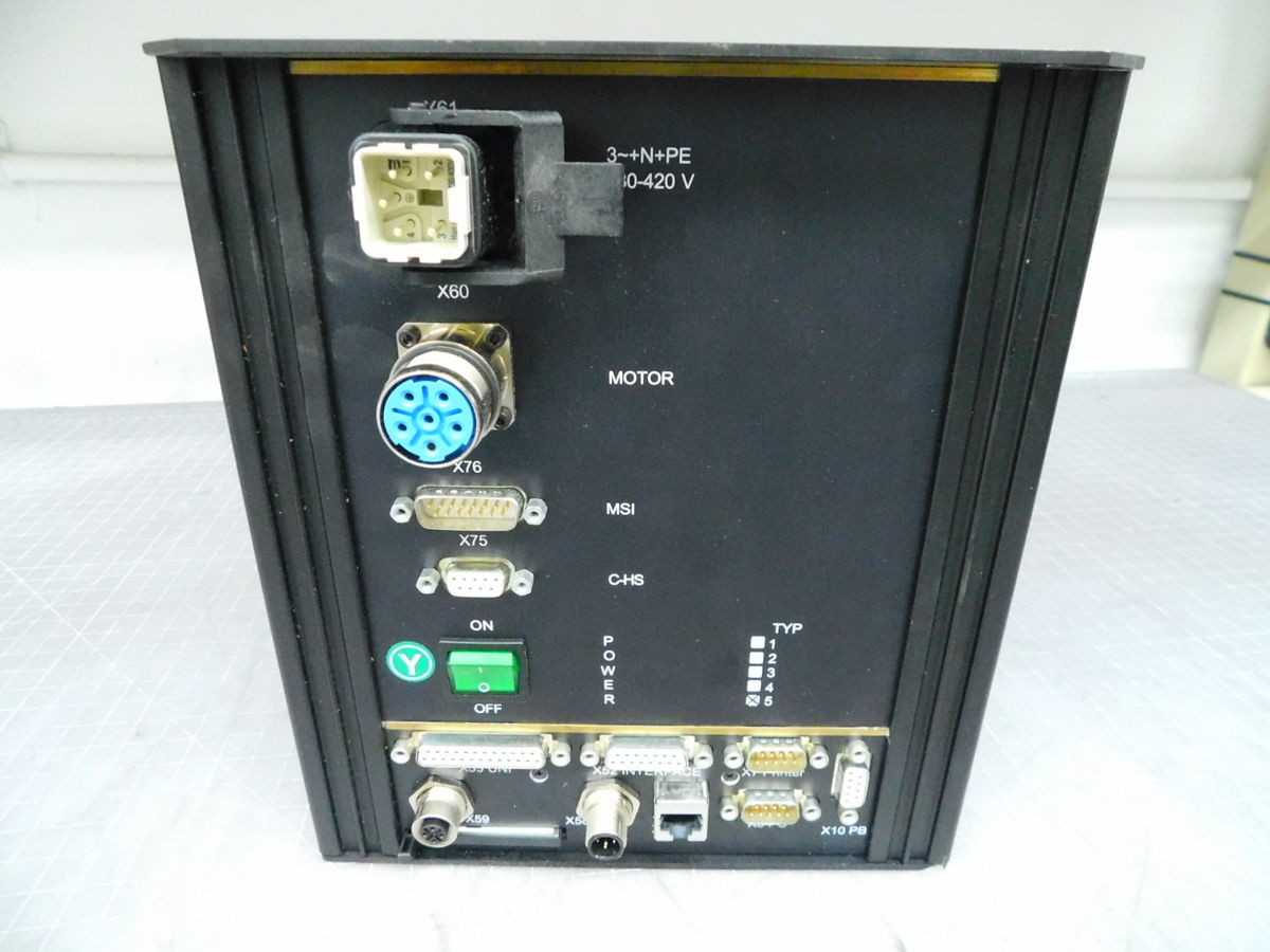 DSM MULTIPRO DS-V5 SCREWDRIVER CONTROL SYSTEM - OPERATOR CONTROLS