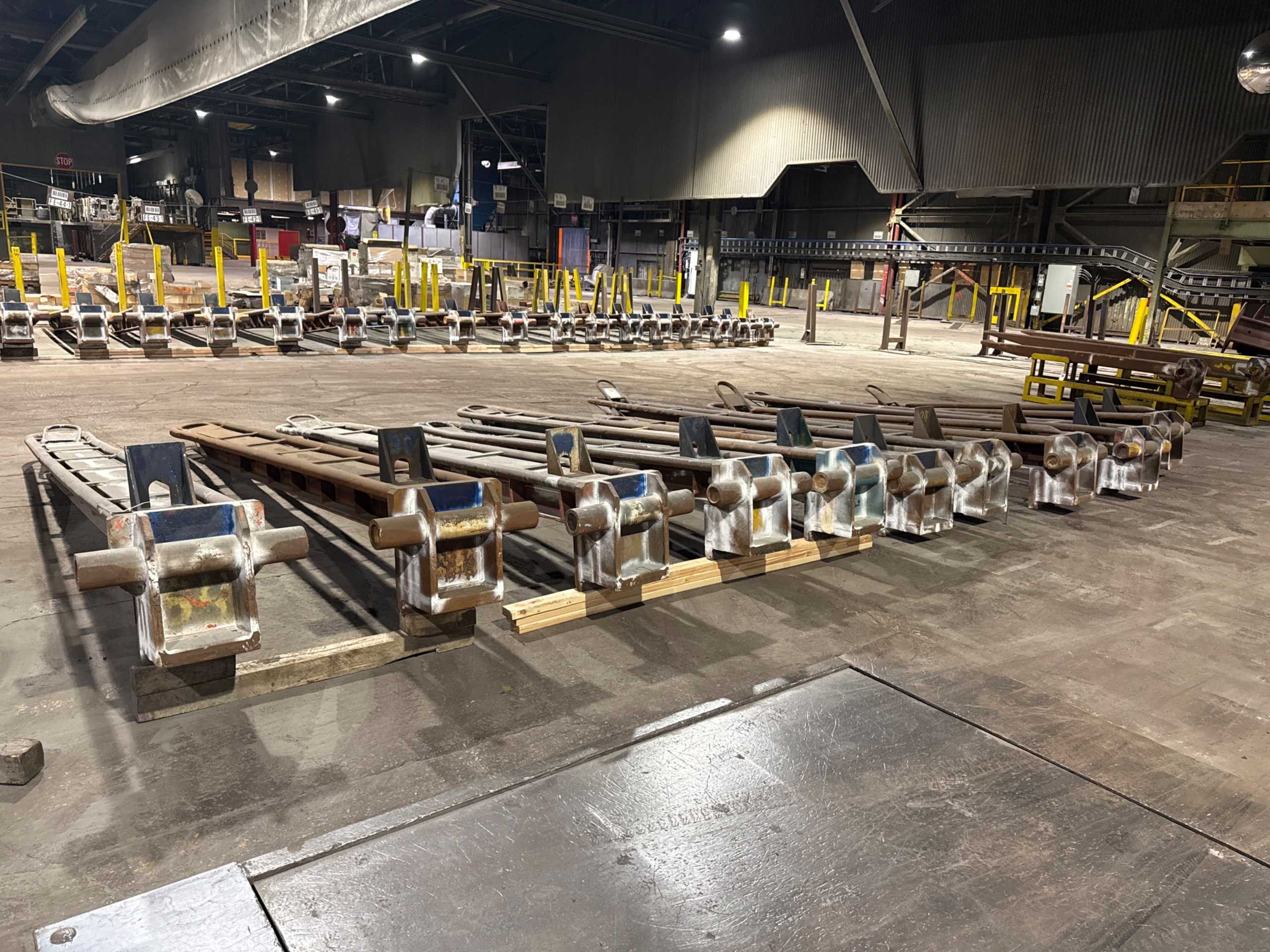 BULK QTY OF COIL HANDLING BEAMS - MATERIAL HANDLING EQUIPMENT