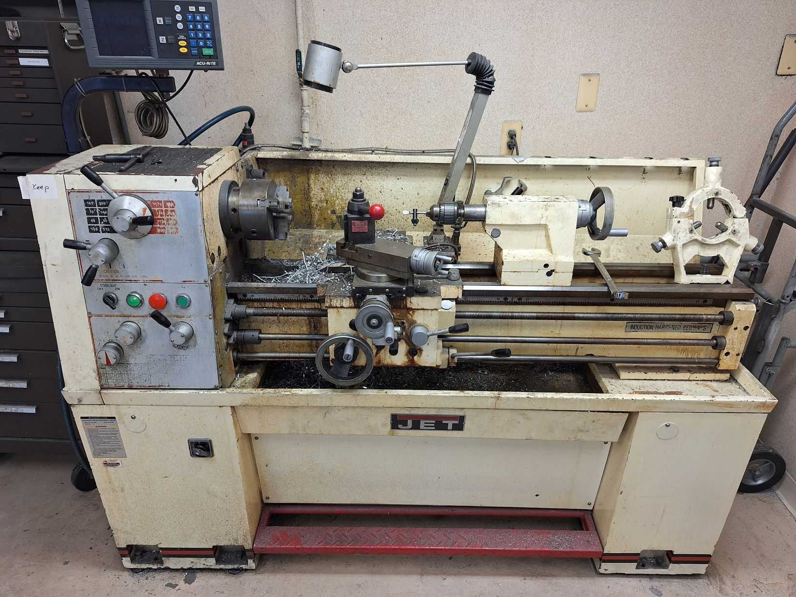 JET GH-1440A LATHE - LATHE