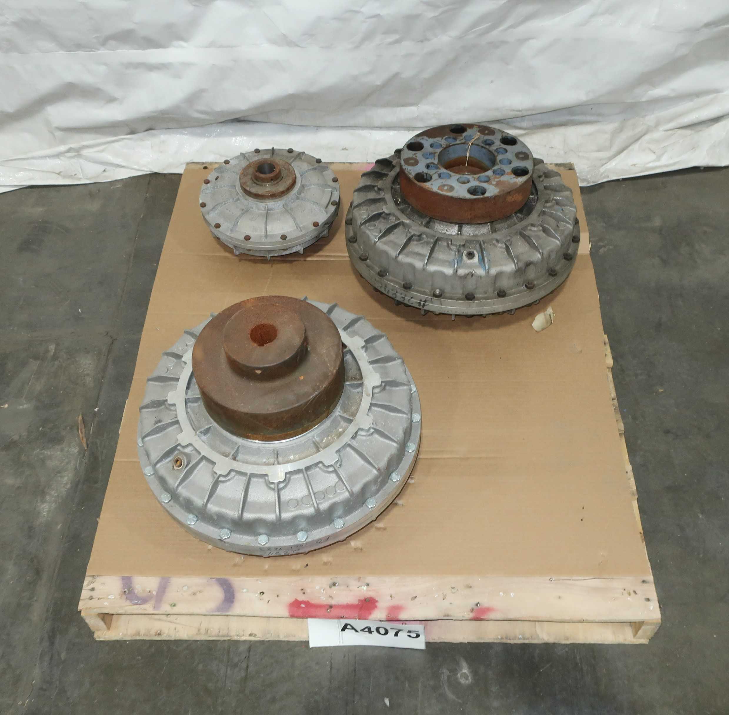 LOT OF 3 TRANSFLUID FLUID COUPLINGS - FLUID COUPLING