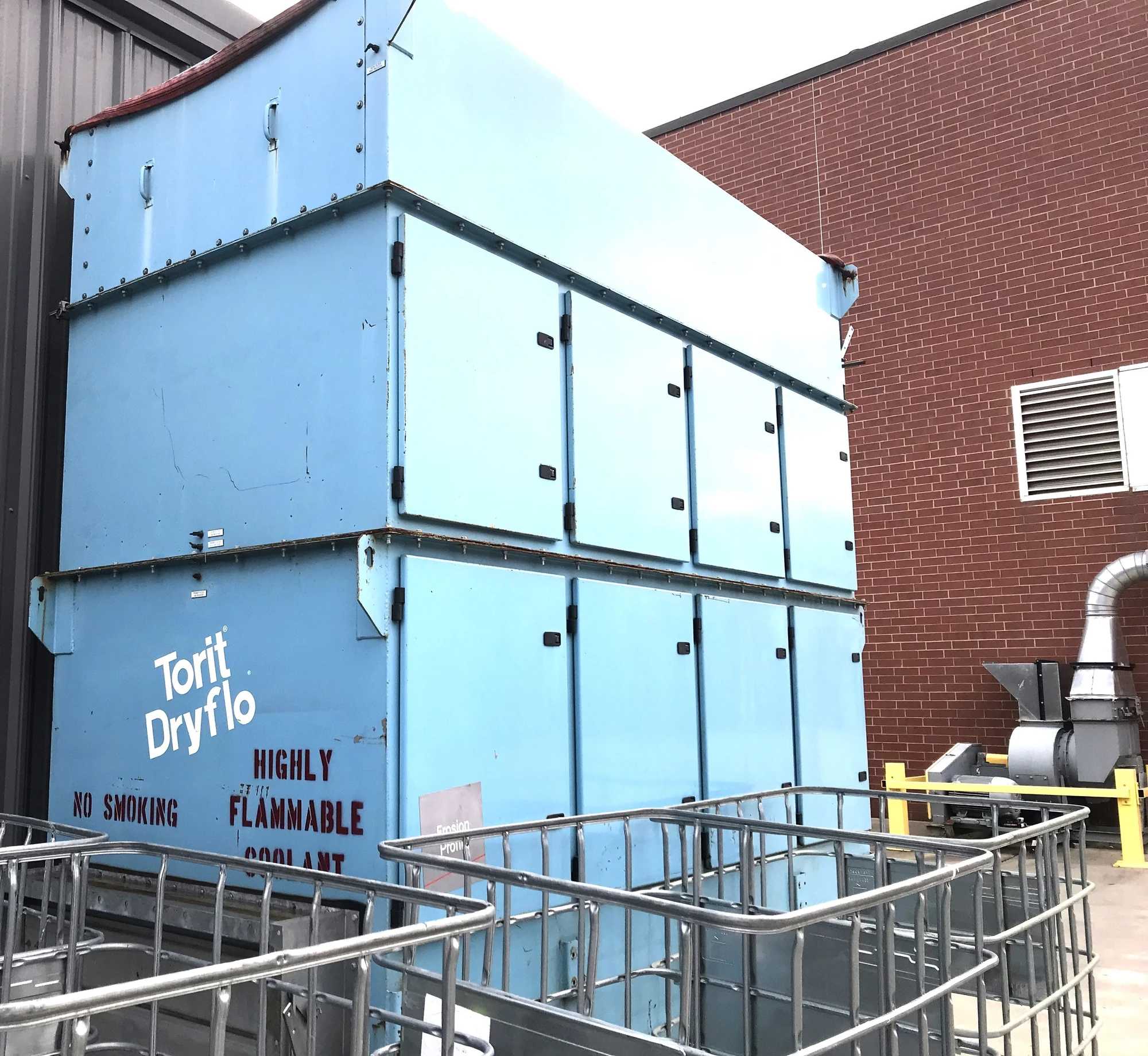 17,600 CFM DONALDSON TORIT MODEL ADMC-AD8 DRYFLO 8 CARTRIDGE DUST COLLECTOR - DUST COLLECTOR