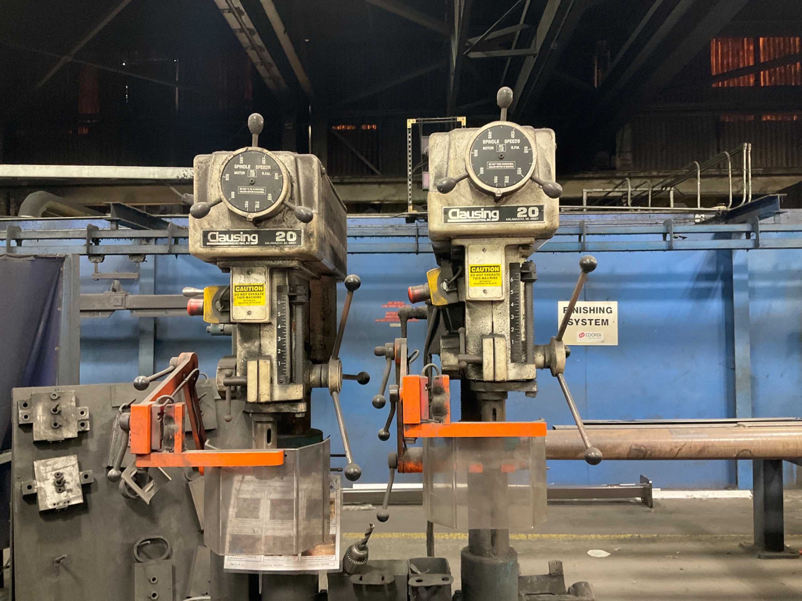 QTY 2: UPRIGHT DRILL PRESS - UPRIGHT DRILL PRESSES