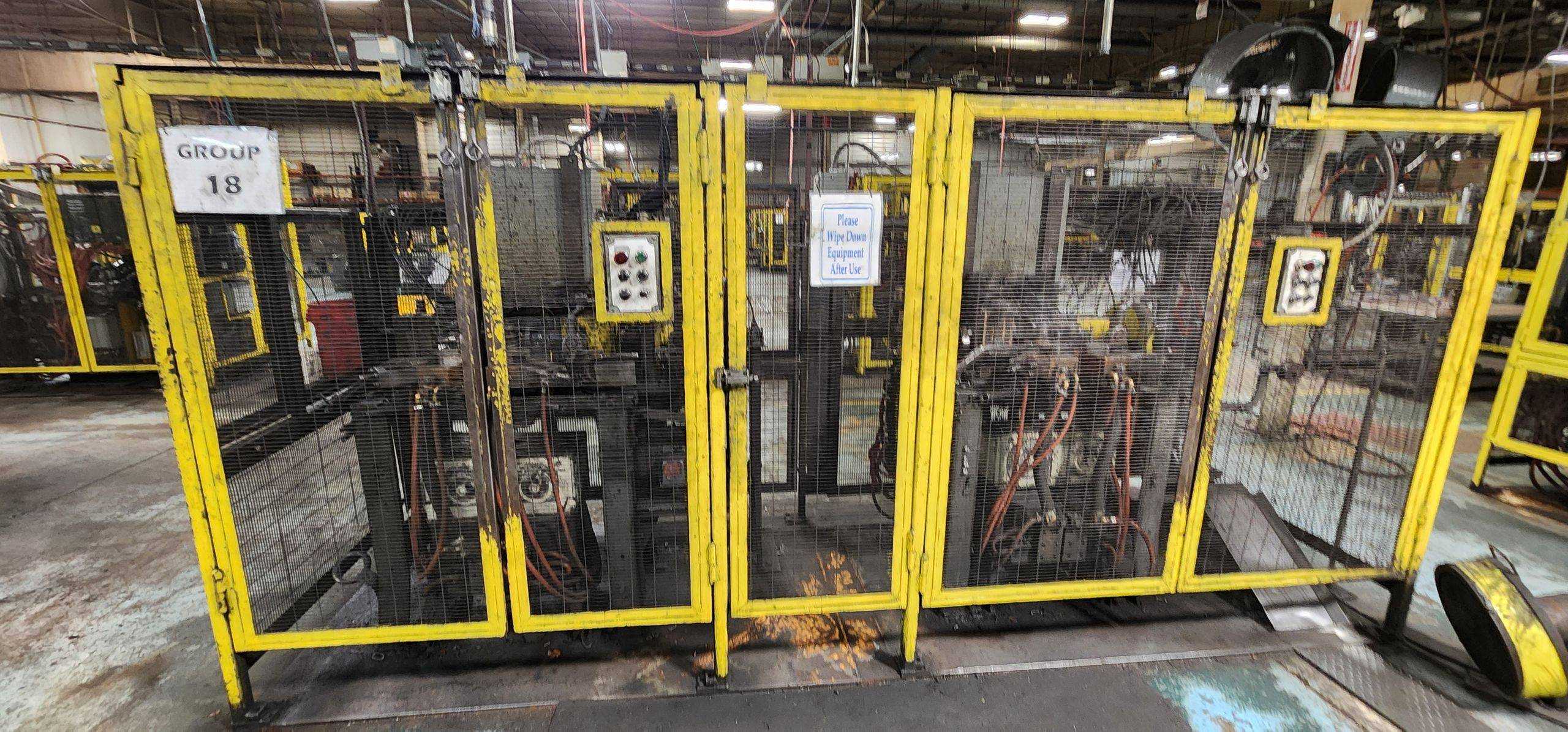 WIRE FORMER AND WELDER FOR CHAIN MANUFACTURE - GROUP 18 - METALWORKING PRODUCTION LINE