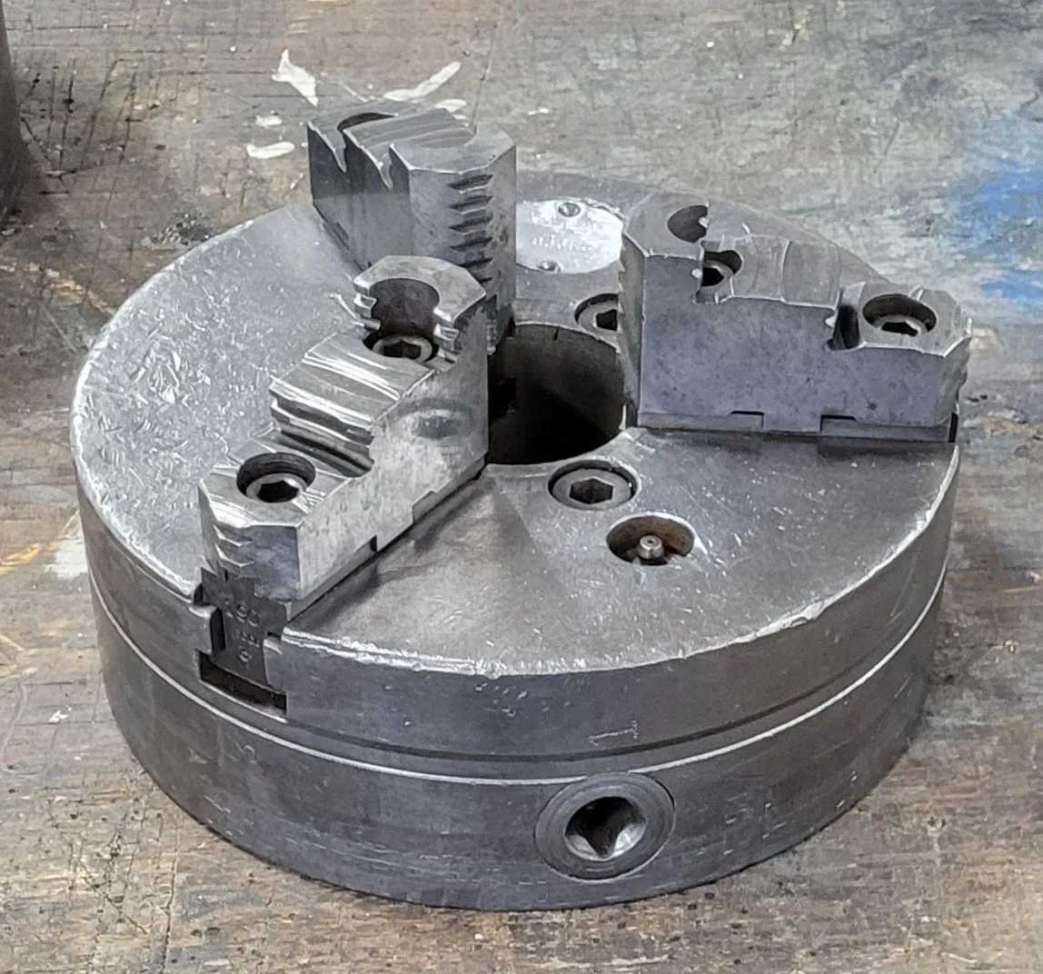 8IN CUSHMAN – 3 JAW CHUCK - MACHINING TOOLING & PARTS