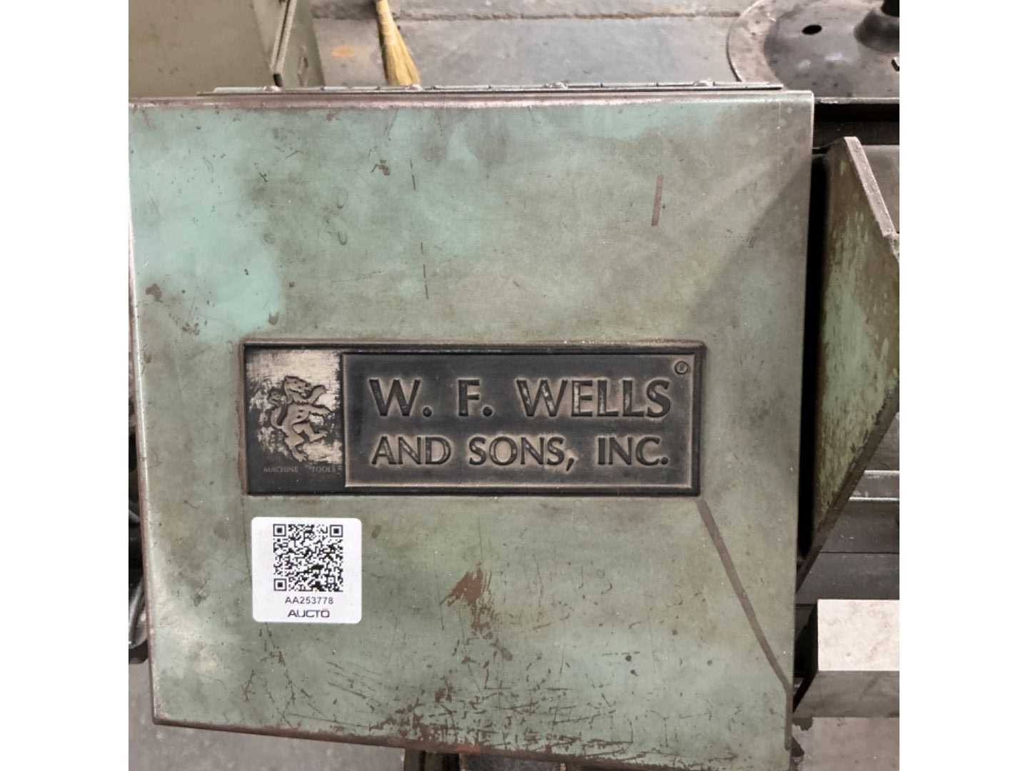 W.F. WELLS AND SONS, INC HORIZONTAL BAND SAW - HORIZONTAL BAND SAW