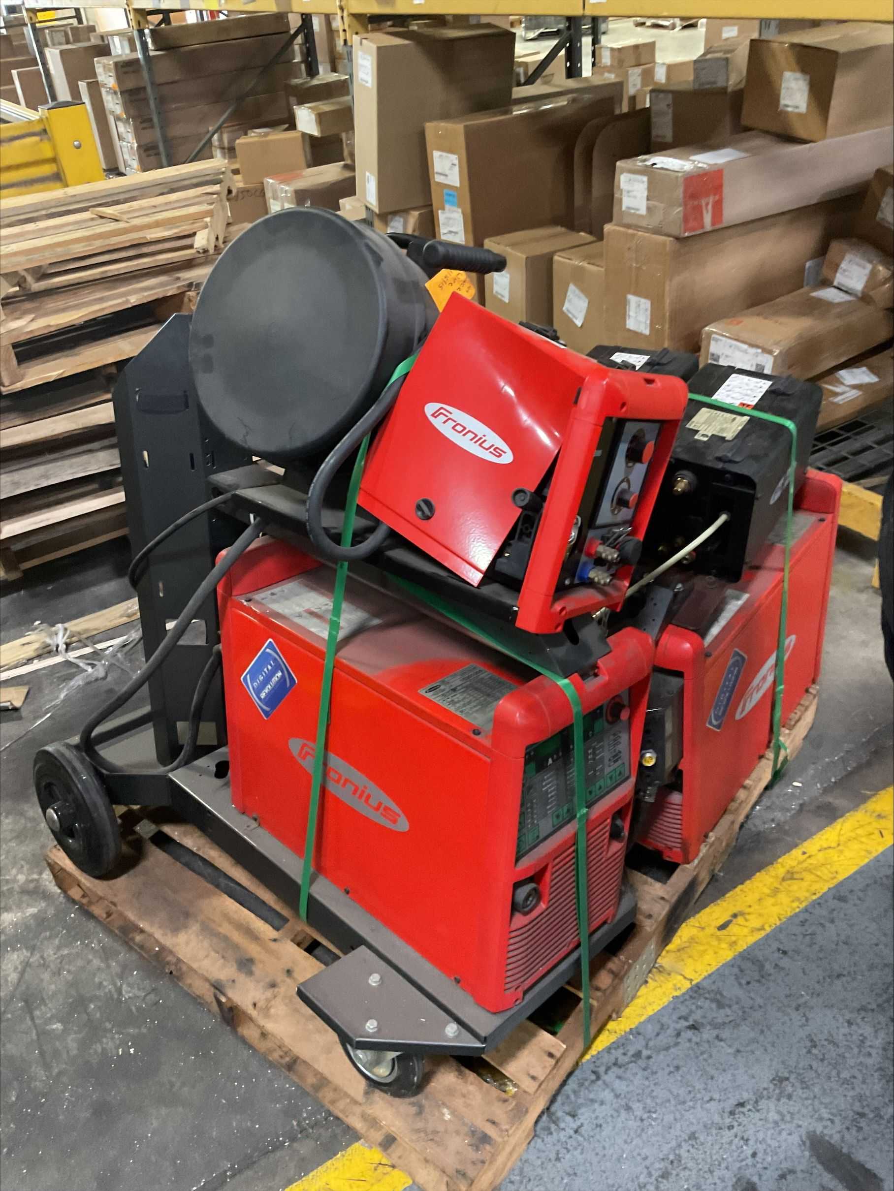 QTY 4: FRONIUS WELDERS W/MISC PARTS - WELDERS