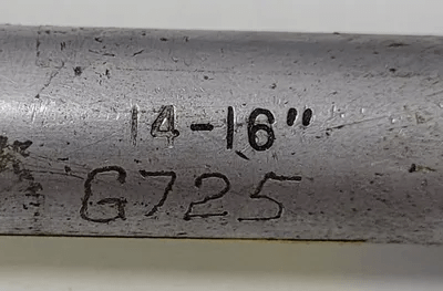 STARRETT INSIDE MICROMETER, TUBULAR, 14-16 INCH RANGE, .001 INCH GRADUATION - MACHINE TOOLING