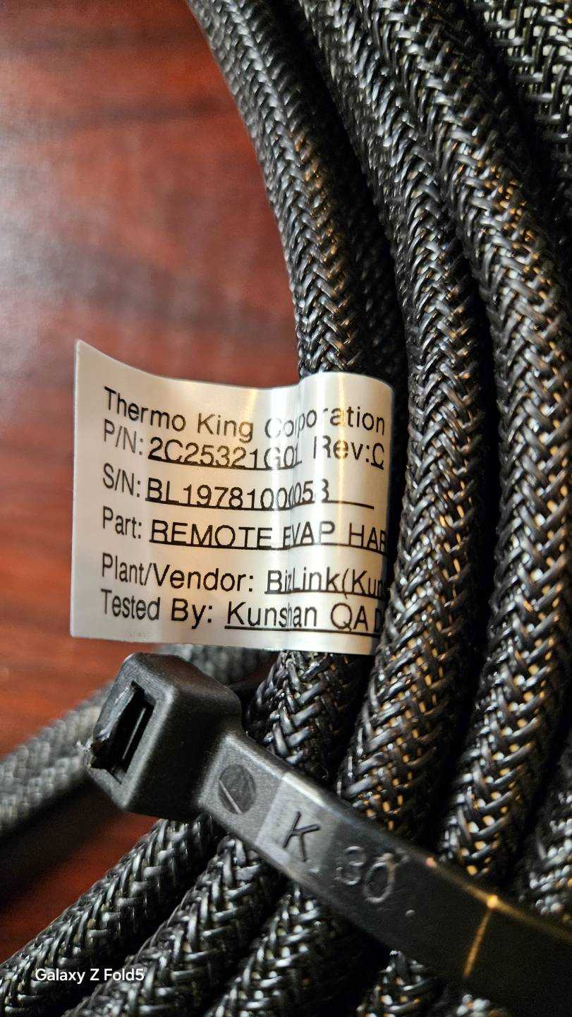 THERMO KING 2C25321G01 REMOTE EVAP HARNESS - ELECTRICAL WIRE