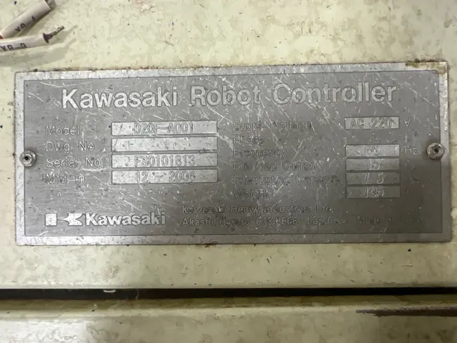 KAWASAKI ROBOT & CONTROLLER ASSEMBLY - undefined