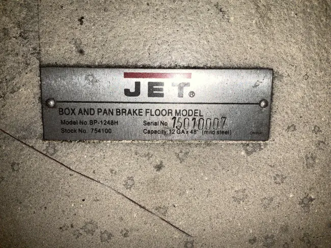 JET BP-1248H BOX & PAN BRAKES - undefined