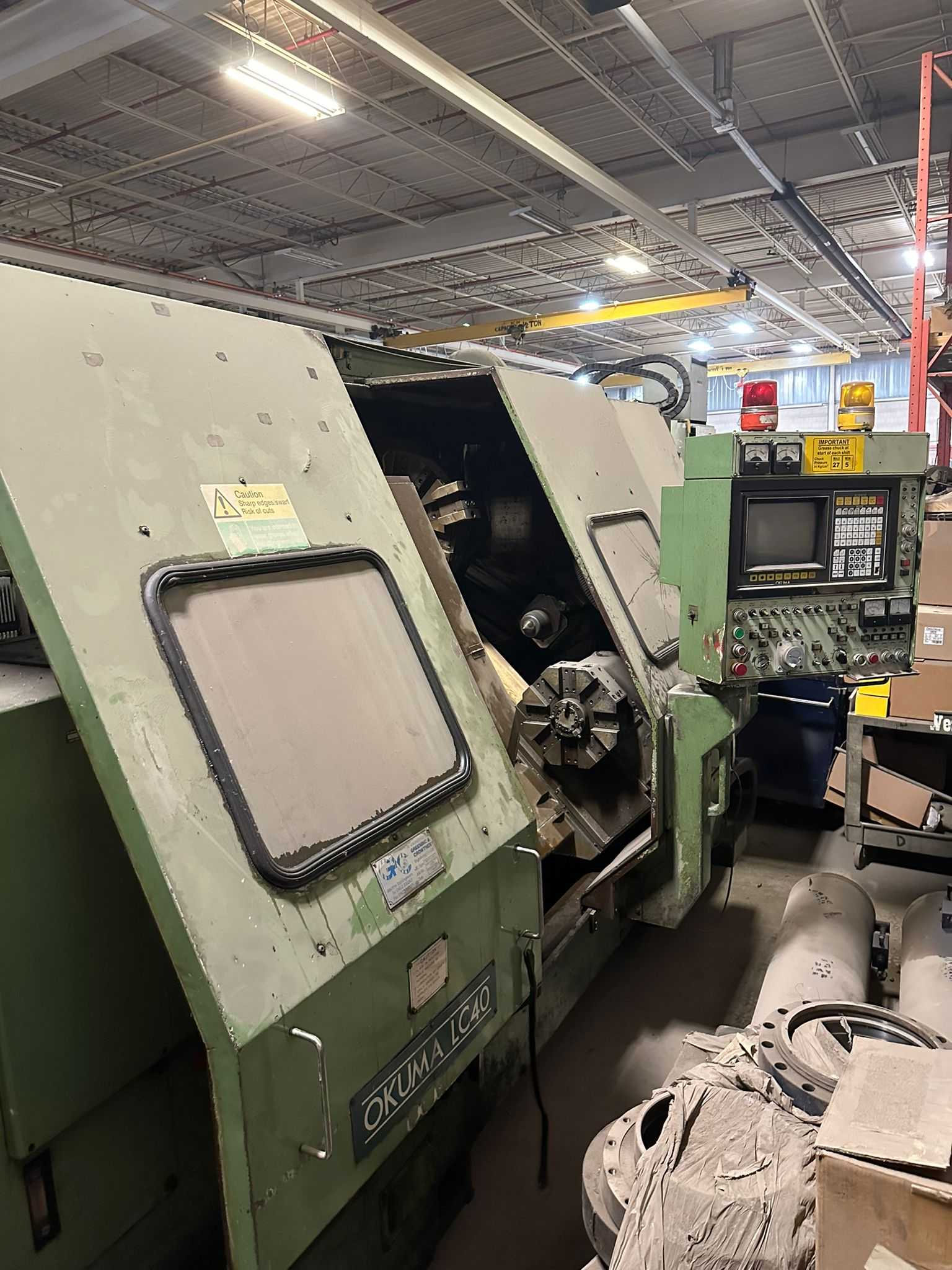 1997 OKUMA LC40-2SC CNC LATHE - CNC LATHE