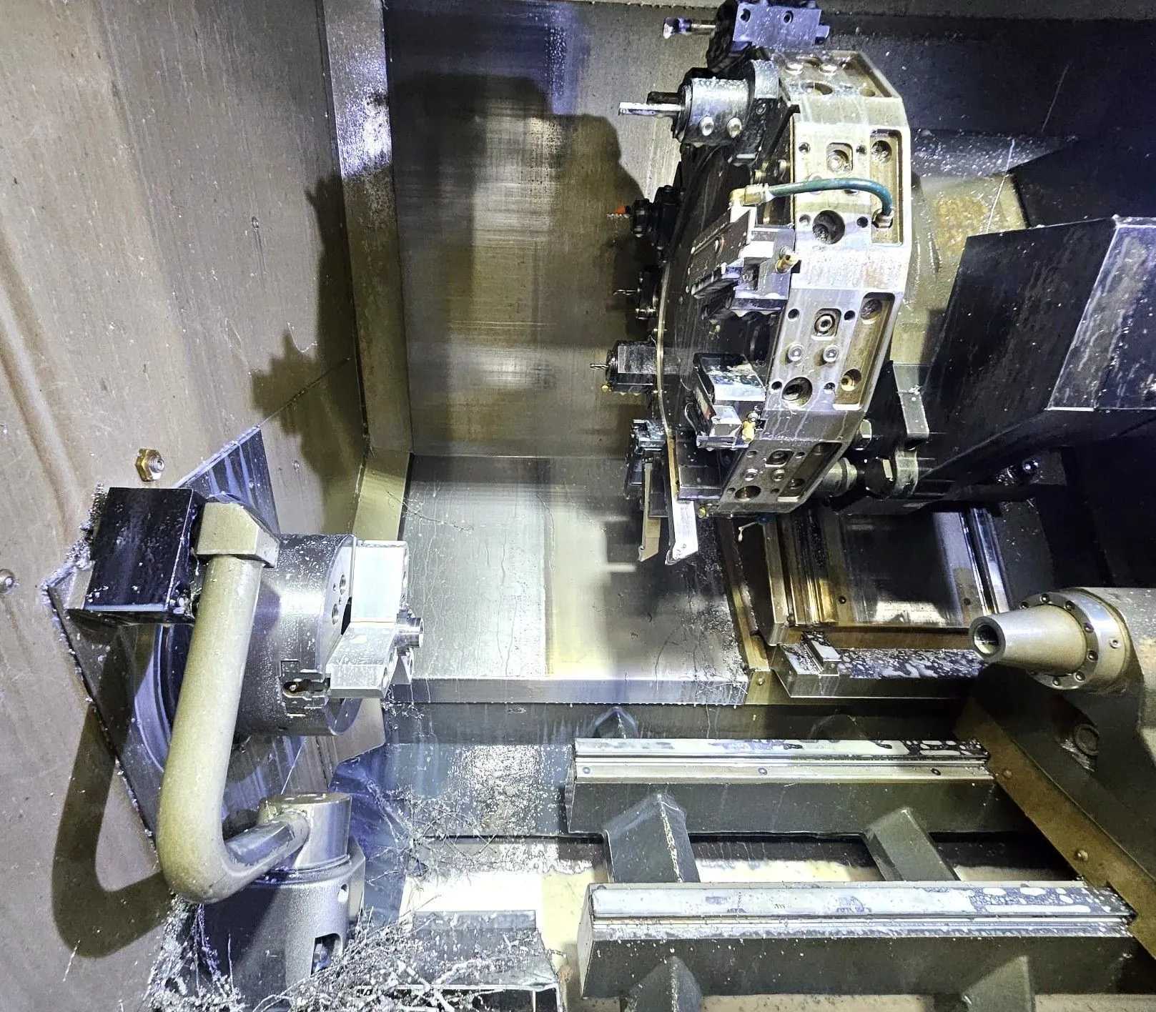 2016 HAAS ST-20SSY CNC TURNING CENTER, Y-AXIS, 4,000 RPM, 30 HP, 24 TURRET - CNC LATHES