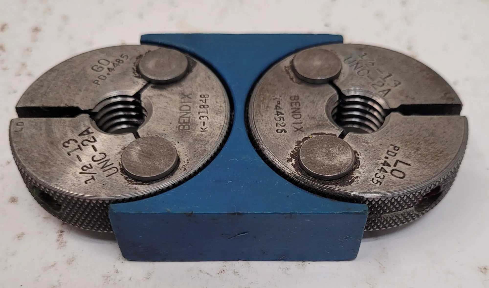 BENDIX THREAD GAUGE 1/2-13 UNC 2A THREAD RING GAUGE - MACHINE TOOLING