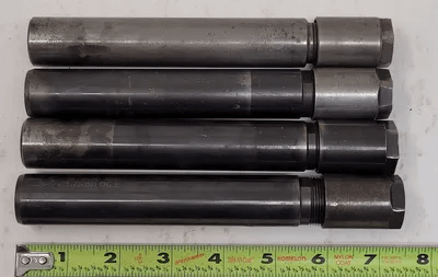 KENNAMETAL COLLET EXTENSION CHUCK DA100, 25.4MM BORE, 185.74MM LENGTH, SET OF 4 - MACHINE TOOLING