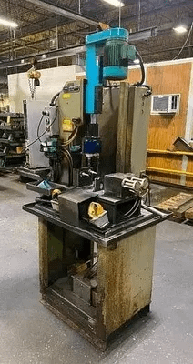 HACKETT/SUHNER MONOMASTER 14" TWIN SPINDLE DRILL W/ MH20/10 POLYDRILL HEAD - DRILLING MACHINES