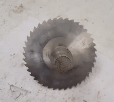 POLAND HSS SLIT SAW, 5" DIAMETER, 3/32" THICK, 1" ARBOR HOLE - MACHINE TOOLING