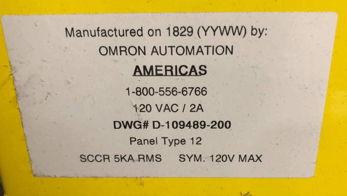 1980 PECK STOW & WILCOX U-2720 MANUAL METAL SHEAR - METAL SHEARS