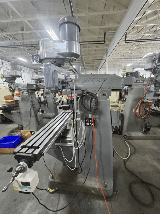 BRIDGEPORT SERIES 1 VERTICAL MILL, 9X48 TABLE, 2 HP, R-8, 4200 RPM, CNC/DRO - VERTICAL MILLING MACHINES