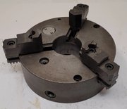 Cushman 6E - 3 Jaw Lathe Chuck, Model 1010408000D/6-E, 8.25in Overall Diameter - MACHINING ACCESSORIES & TOOLING