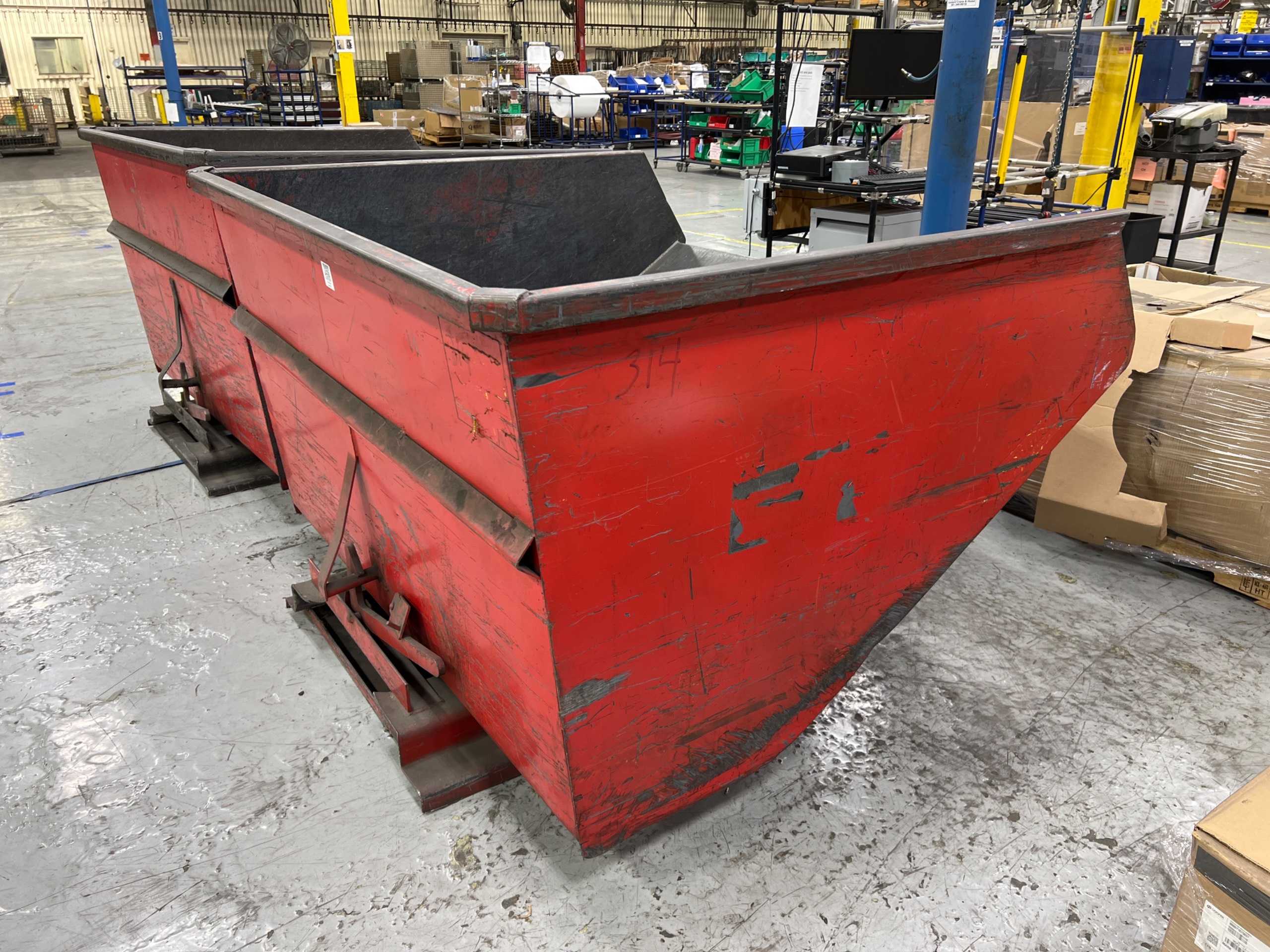 QTY 2: SELF DUMPING HOPPER QTY 2: SELF DUMPING HOPPER