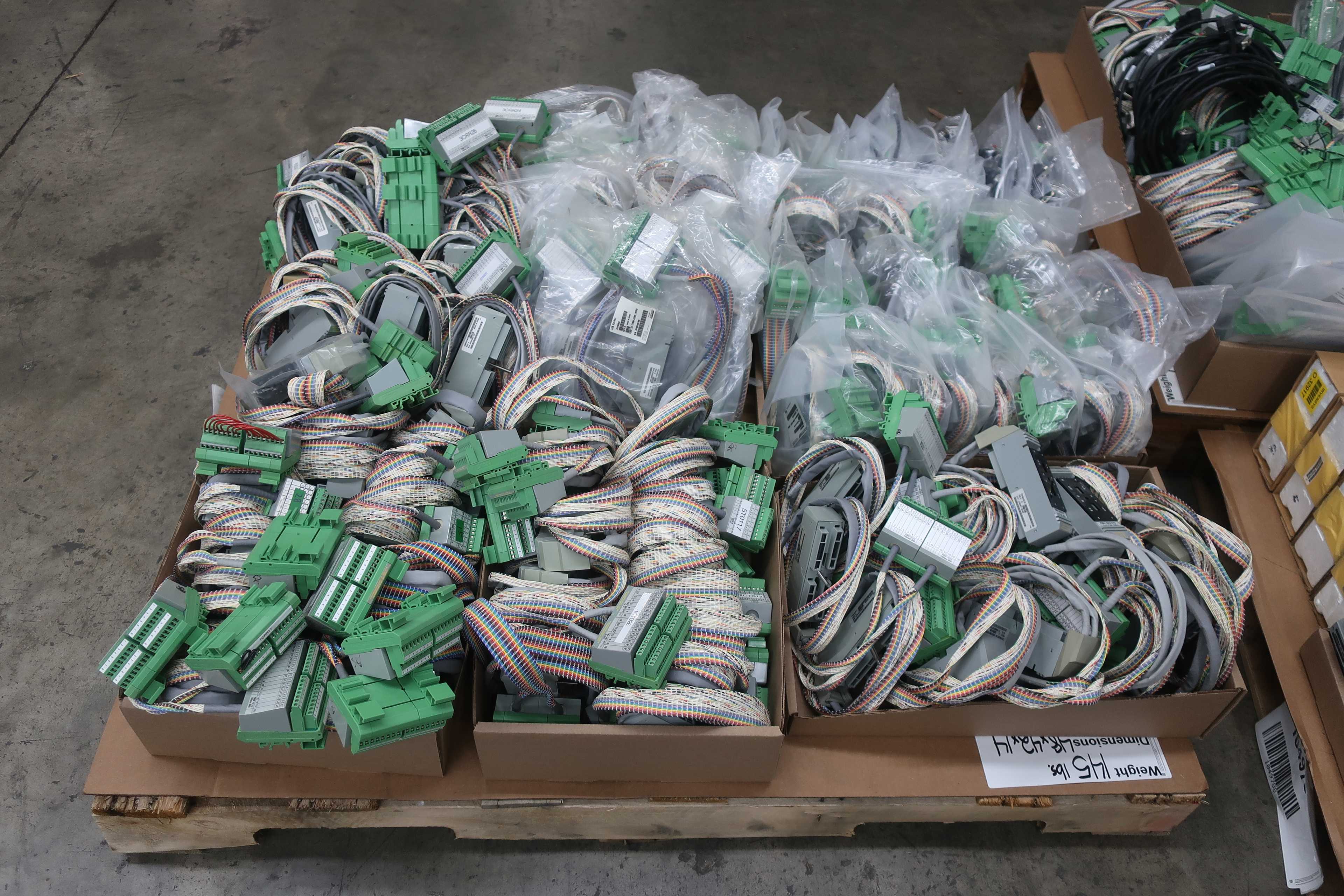 3 PALLETS OF ASSORTED FOXBORO I/A SERIES MODULES AND WIRING CHASSIS - AUTOMATION & CONTROLS