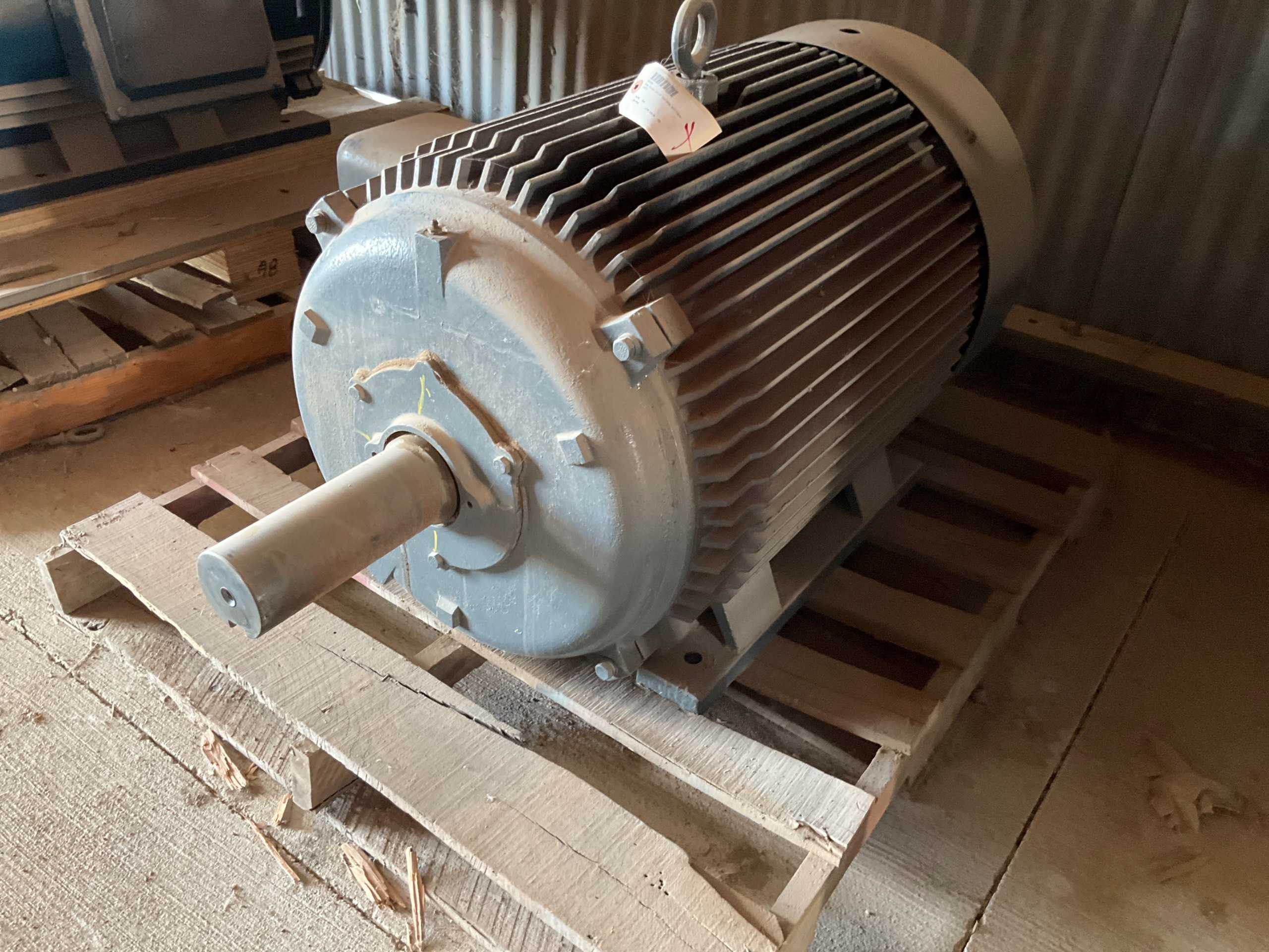 TECO WESTINGHOUSE AC MOTOR, 447T, 200 HP, 1800 RPM TECO WESTINGHOUSE AC MOTOR, 447T, 200 HP, 1800 RPM
