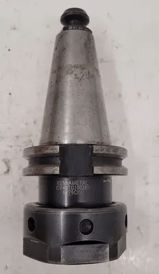KENNAMETAL CAT 40 TG100 SINGLE-ANGLE COLLET CHUCK TOOL HOLDER, 2.75" PROJECTION - MACHINE TOOLING