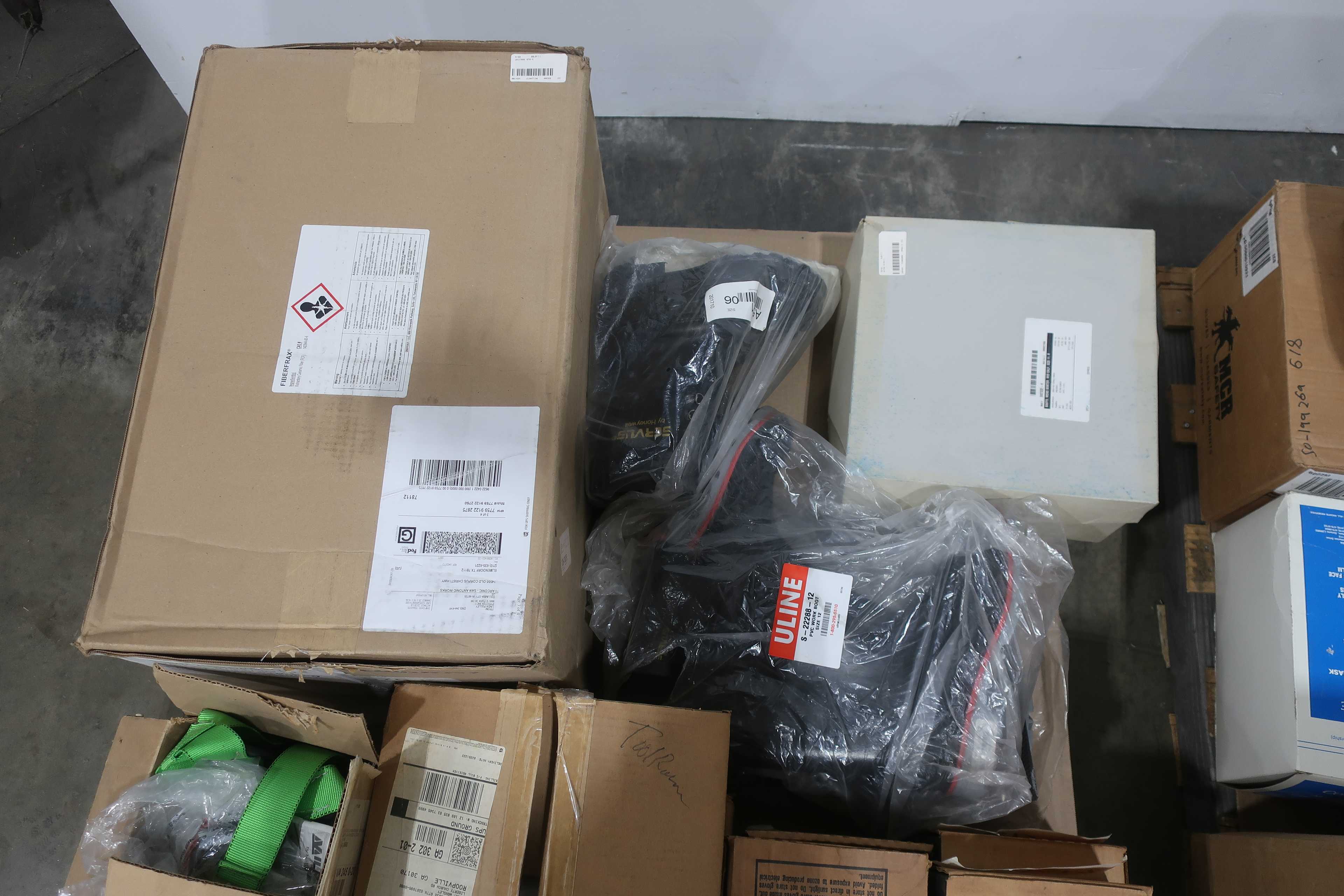 SKU 1737900 - 4 PALLETS OF ASSORTED SAFETY EQUIPMENT - SAFETY EQUIPMENT