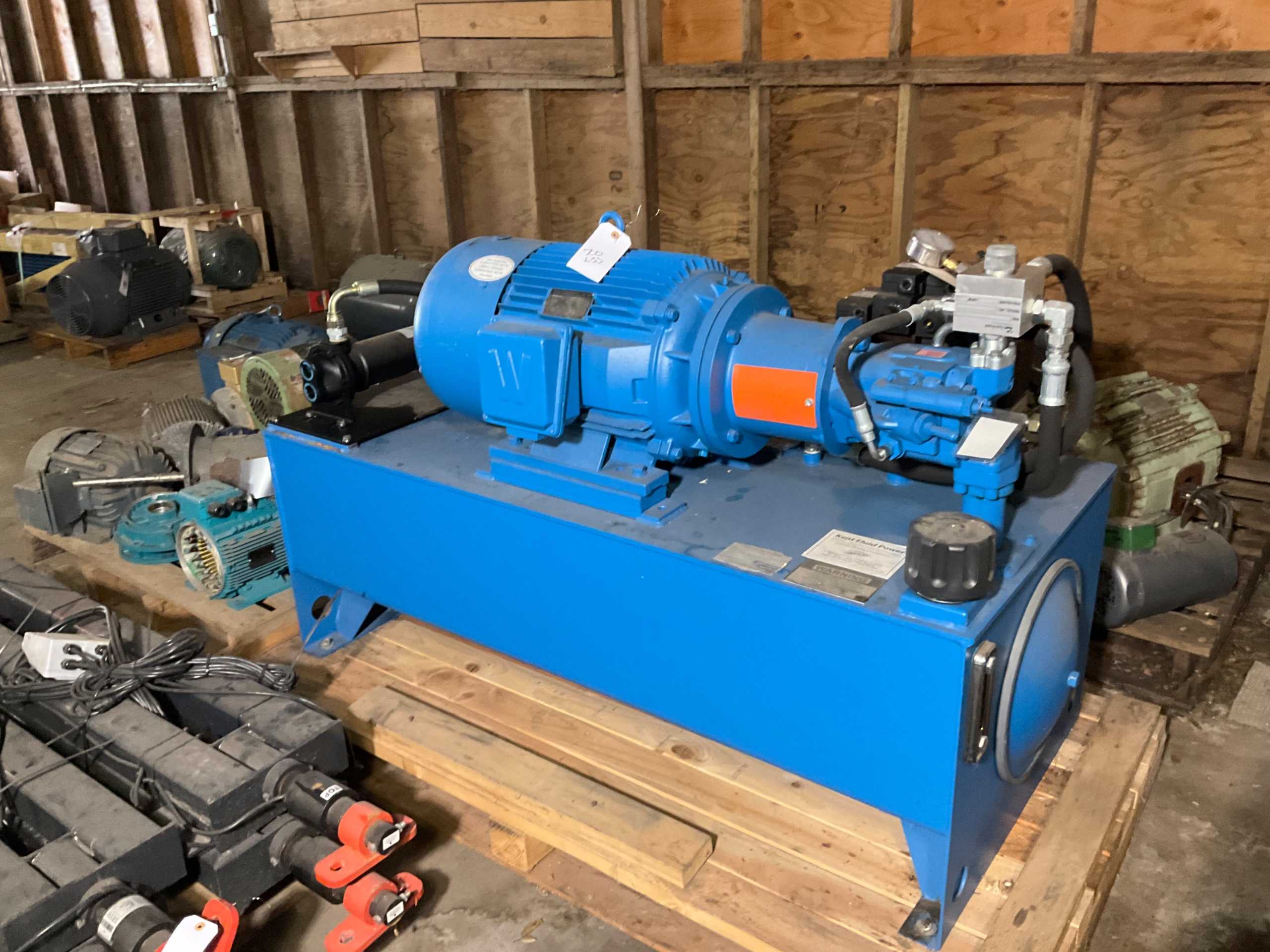 KENT FLUID POWER HYDRAULIC POWER UNIT - HYDRAULIC POWER UNIT