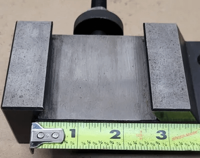 PHASE II 250-410 TOOL POST HOLDER FOR KNURLING TURNING & FACING (LATHE SWING 14-20'') - MACHINE TOOLING
