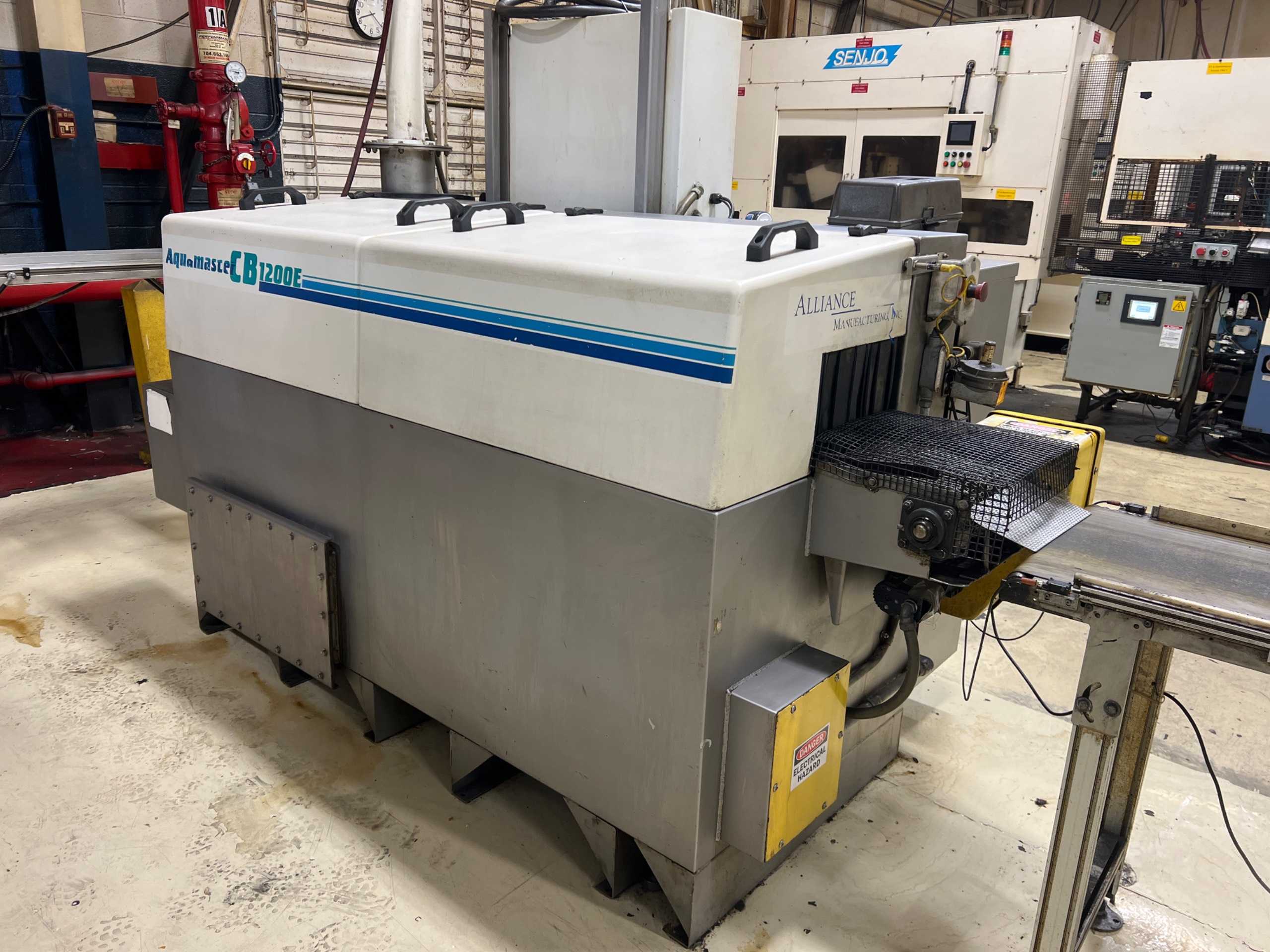 ALLIANCE MANUFACTURING AQUAMASTER CB-1200E PARTS WASHING MACHINE ALLIANCE MANUFACTURING AQUAMASTER CB-1200E PARTS WASHING MACHINE