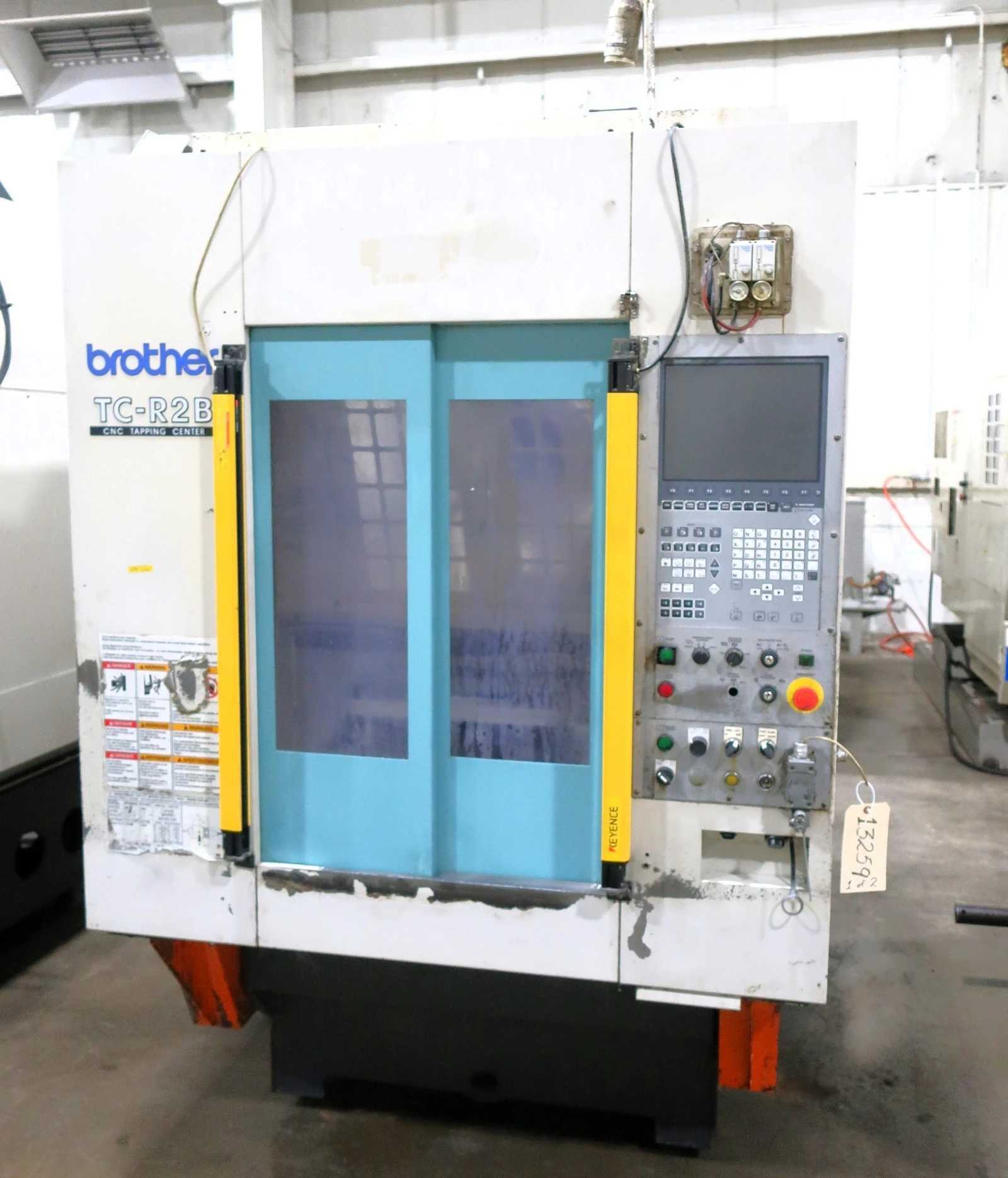 2012 BROTHER TC-R2B CNC DRILL TAP CENTER, 10,000 RPM, #30 TAPER, 15 HP - VERTICAL MACHINING CENTERS