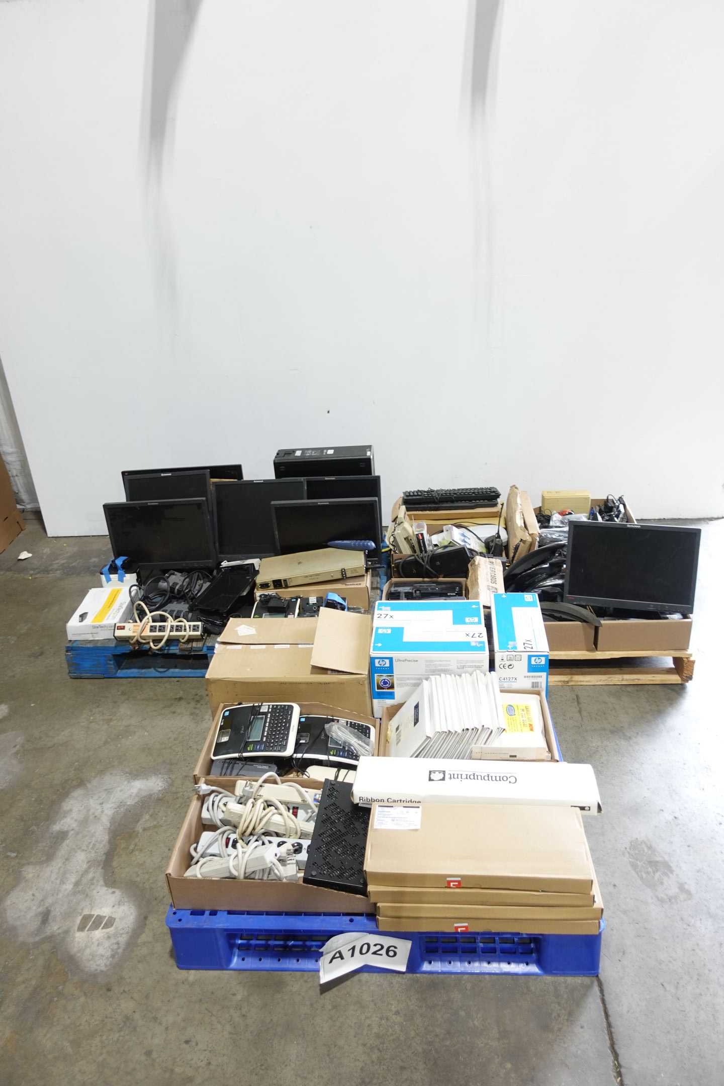 3 PALLETS OF ASSORTED OFFICE SUPPLIES - MISCELLANEOUS