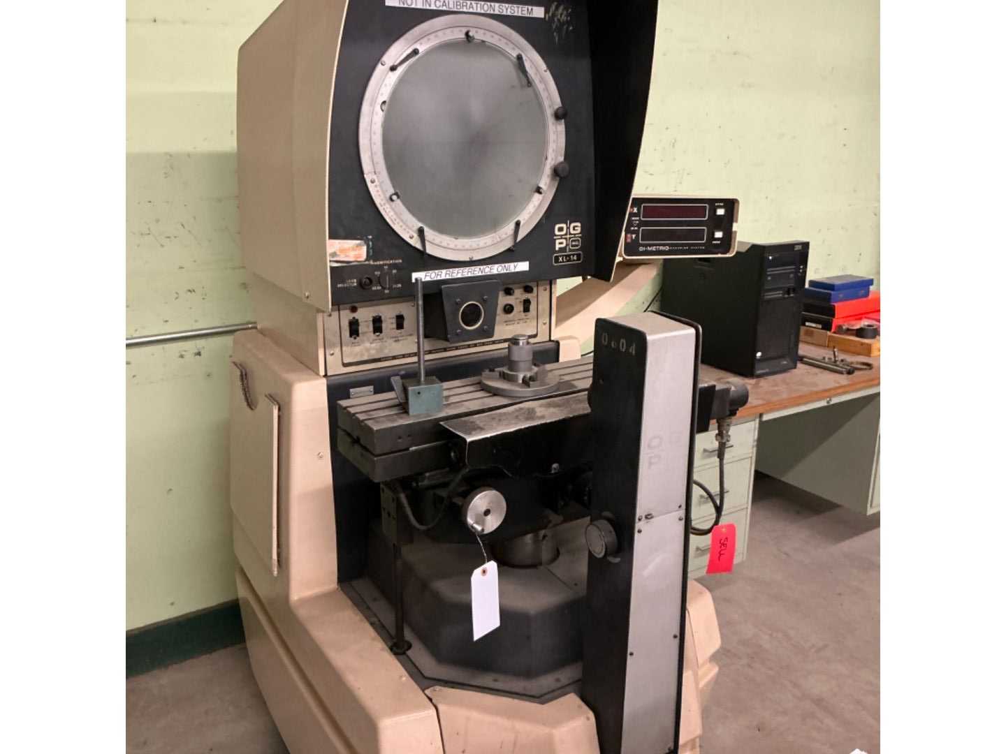 OGP INC XL-14 OPTICAL COMPARATOR - OPTICAL COMPARATOR