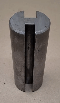 DOUBLE SIDED KEYSEATER BROACH BUSHING, 15MM/20MM, OAL 6", OD 2-1/4" - MACHINE TOOLING