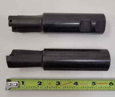 WALTER VALENITE S-VMSP-125R-90CCEC INDEXABLE MILLING CUTTER 1.2" D. X 2" L. - SET OF 2 - MACHINE TOOLING