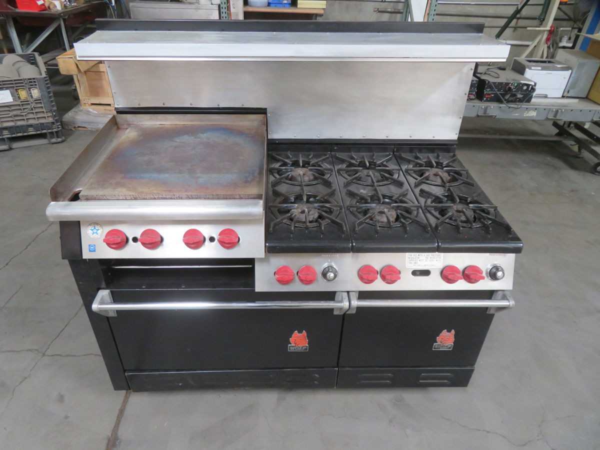WOLF 36" 6 BURNERS WITH AN ADDITIONAL GRIDDLE/WARMER T268398 - MISCELLANEOUS