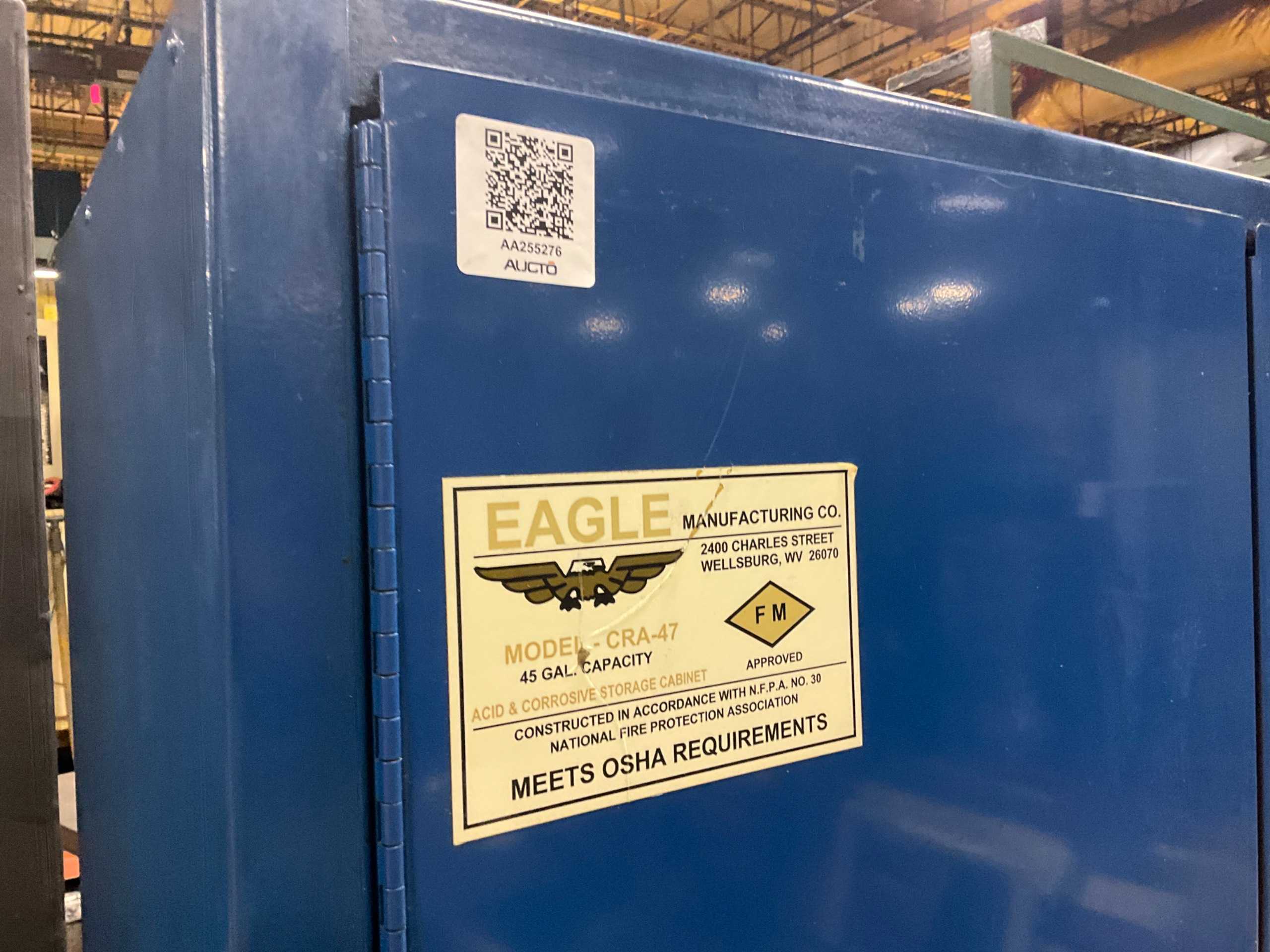 EAGLE  - CRA-47 FLAME-PROOF STORAGE CABINET - FLAME PROOF STORAGE CABINET