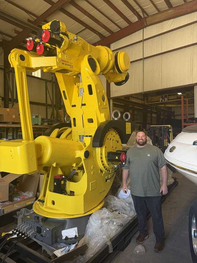 2020 FANUC M-2000IA/2300, NEVER PUT INTO PRODUCTION, R-30IB PLUS CONTROLLER - ARTICULATED ROBOTS