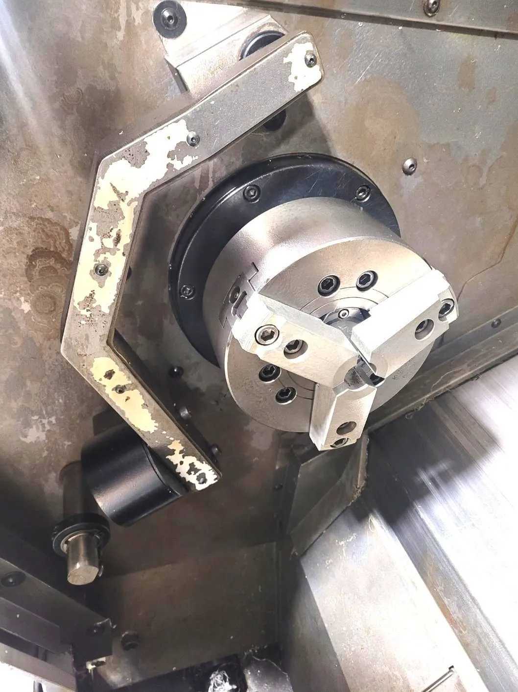 1999 HAAS SL-20T CNC LATHE, 8-INCH CHUCK, 10.3-IN DIAMETER, 20-IN LENGTH, 20 HP, 4000 RPM - CNC LATHES