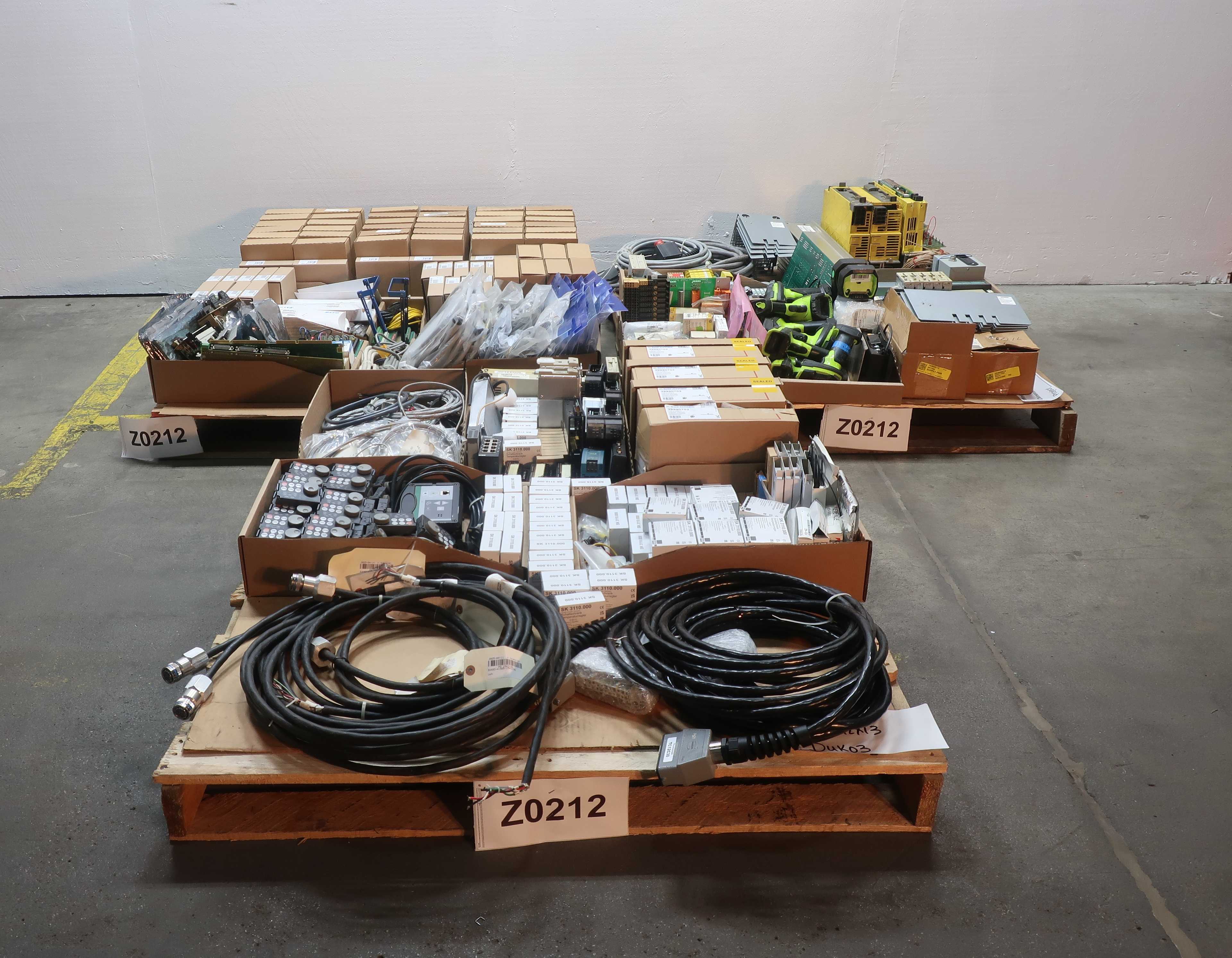 3 PALLETS OF ASSORTED AUTOMATION - AUTOMATION & CONTROLS