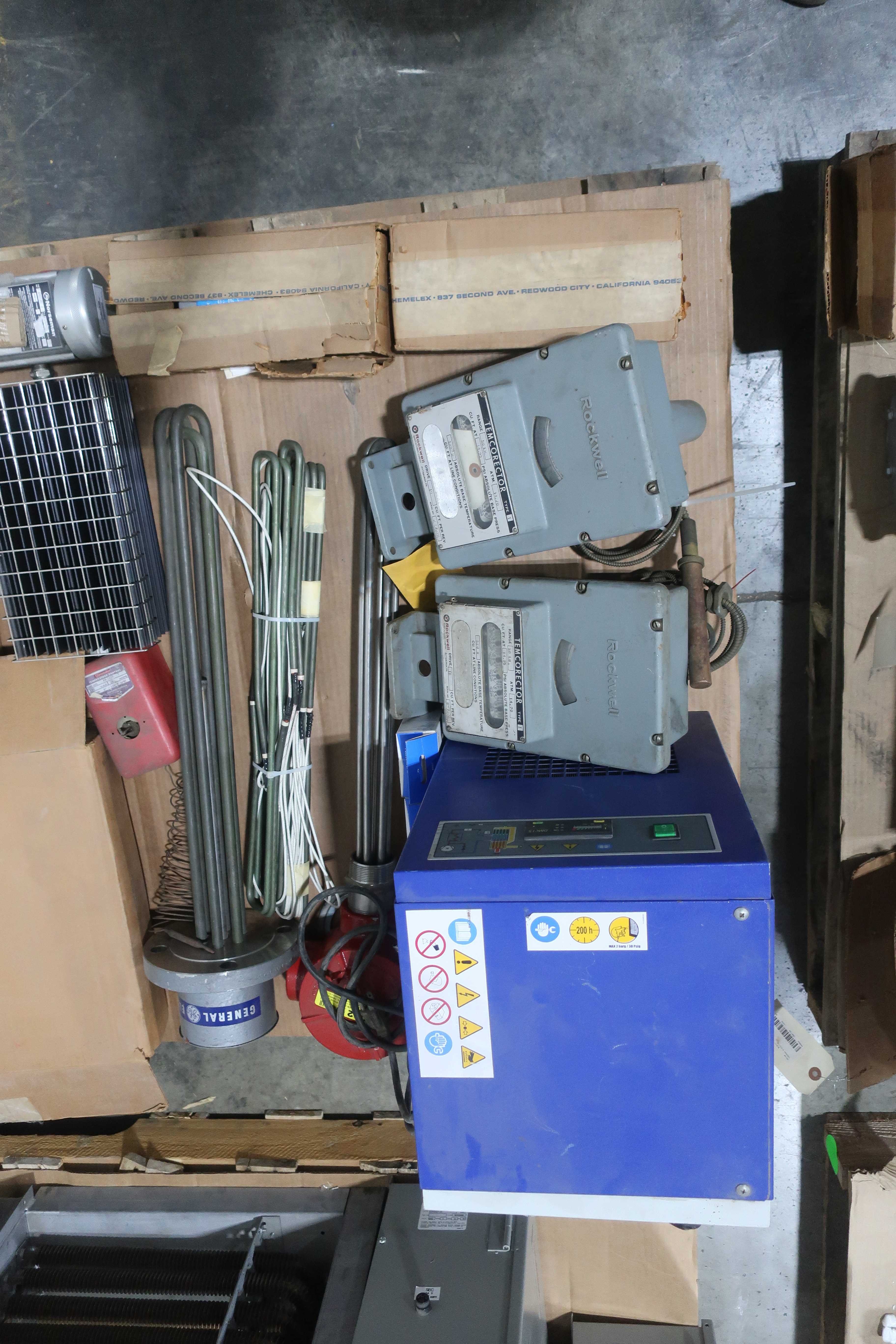 SKU 1737080 - 4 PALLETS OF ASSORTED HEATING ELEMENTS - HEATING ELEMENTS