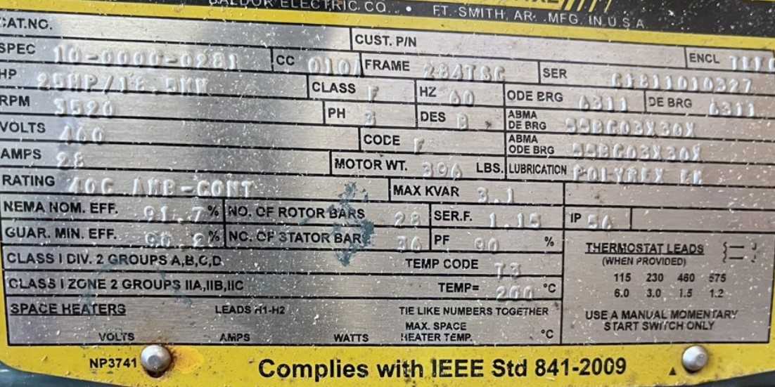 2018 FLOWSERVE DURCO MARK 3 CENTRIFUGAL PUMP - CENTRIFUGAL PUMP