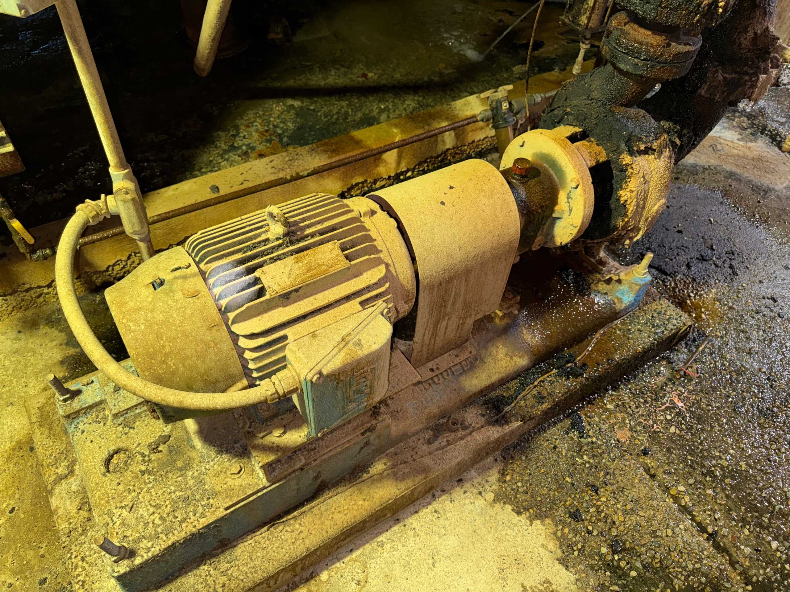 GOULDS 3196 PUMP & 15HP MOTOR ASSEMBLY - PUMP & MOTOR ASSEMBLY